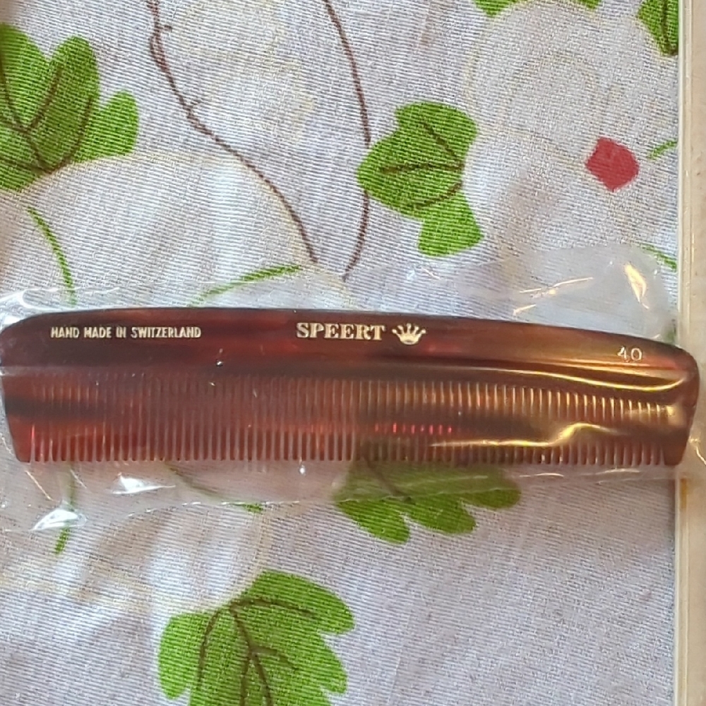 Brown Men's Grooming Comb